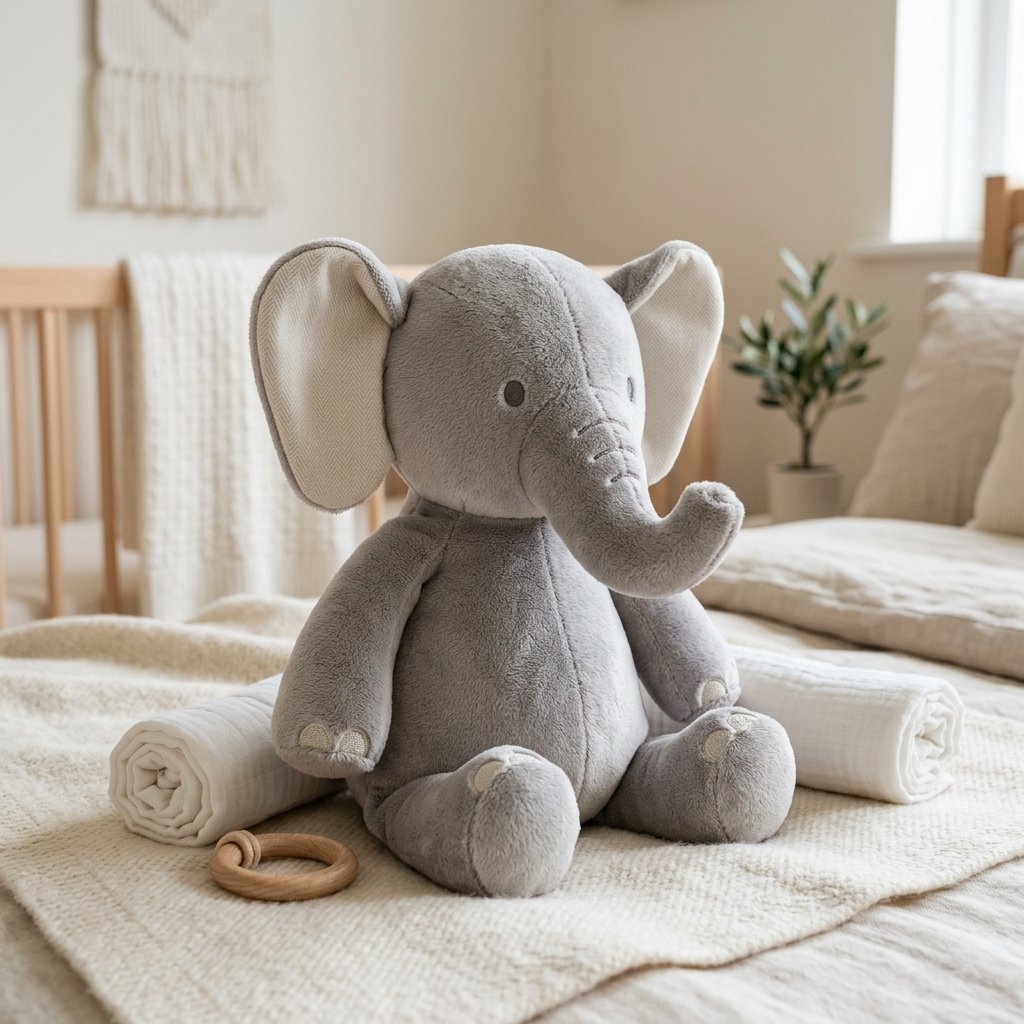 Soft Plush Stuffed Elephant